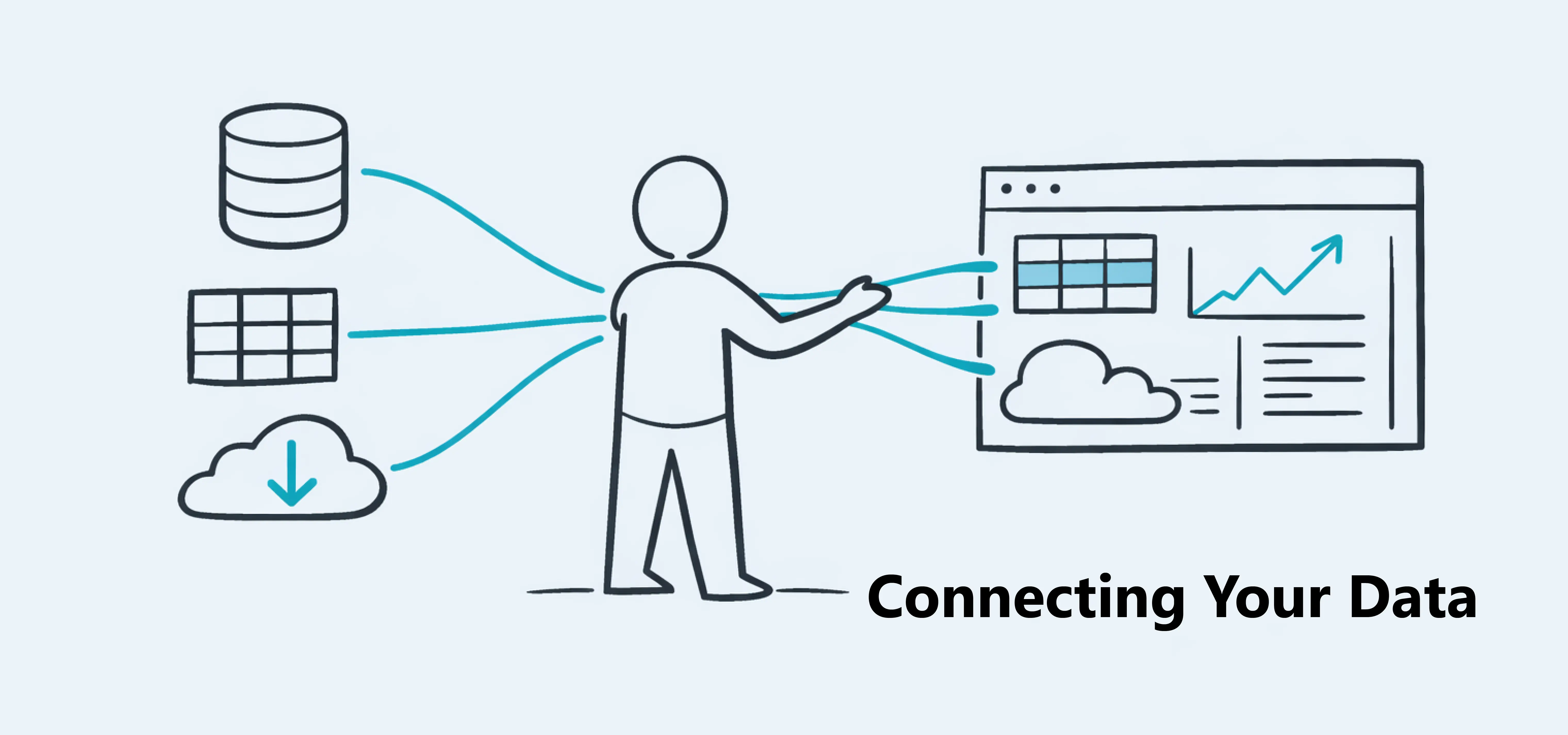 Connecting Your Data - Learn how to import data and connect it to your data blocks.