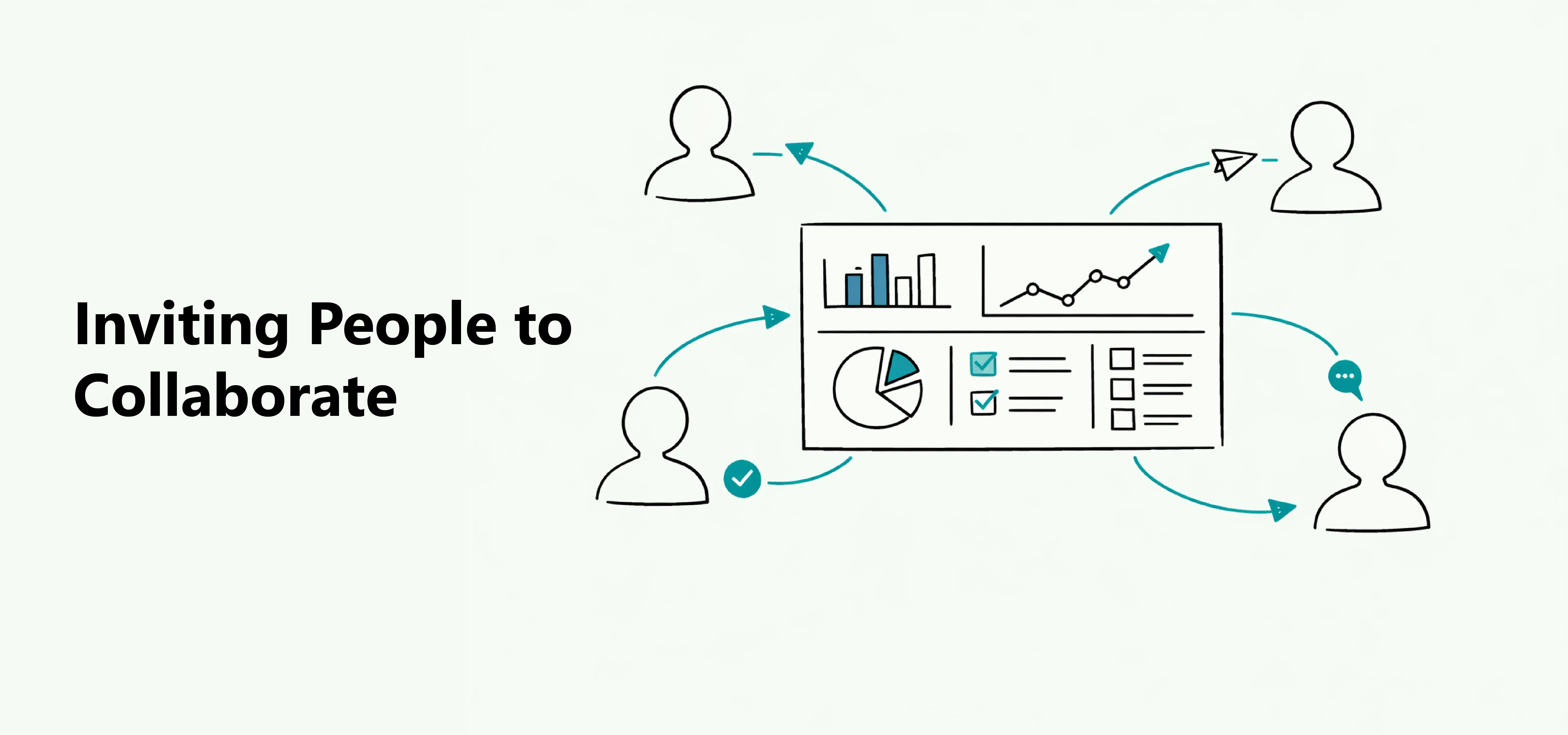 Inviting People to Collaborate - Invite teammates and collaborate inside a workspace.