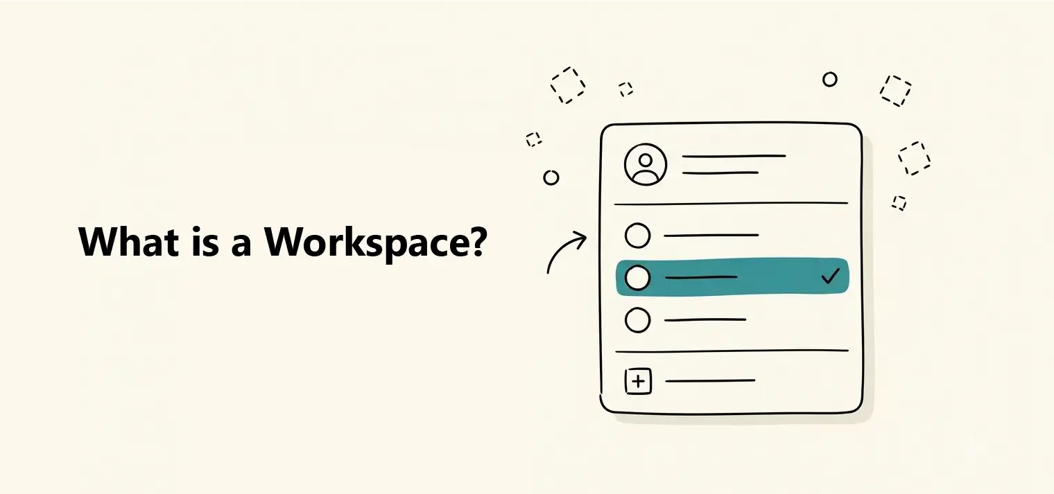 What is a Workspace? - Understand how workspaces organize dashboards, tables, and data sources.